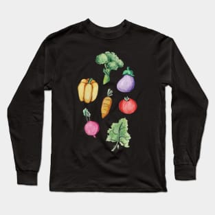 Garden Fresh - Pattern Long Sleeve T-Shirt